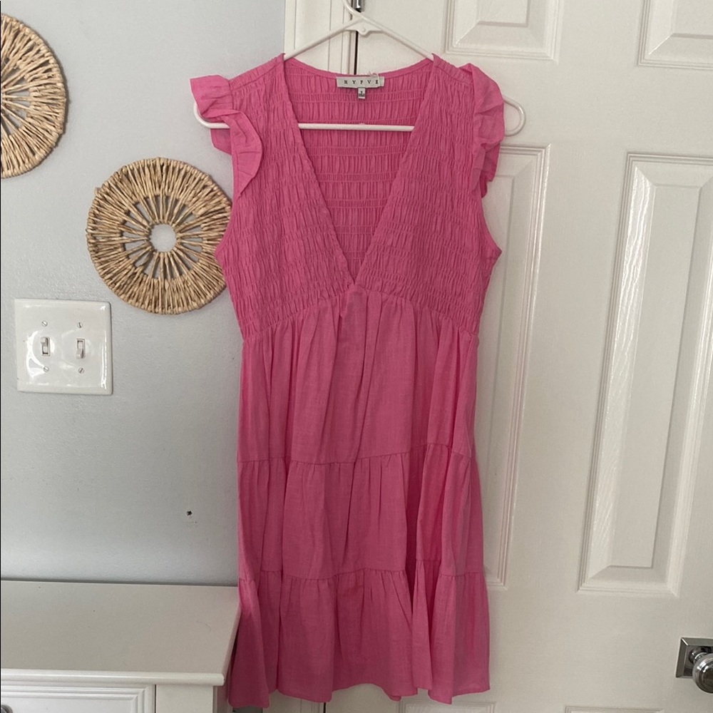 Pink Sleeveless Dress